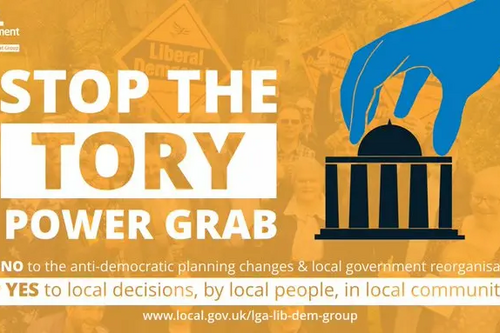 Stop the Tory Power Grab in planning
