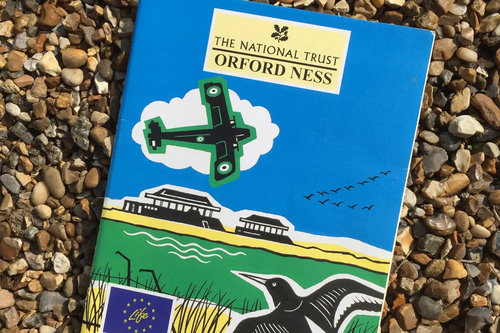National Trust booklet about Orford Ness, including EU funding