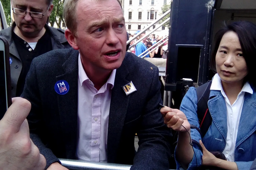 Tim Farron at March for Europe, 2/7/2016