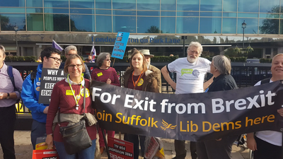 Image courtesy of East Suffolk LibDems ESLD MARCHING 2018