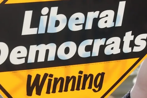 Lib Dems winning