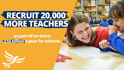 Image courtesy of lib Dems .org 2019 GE teachers
